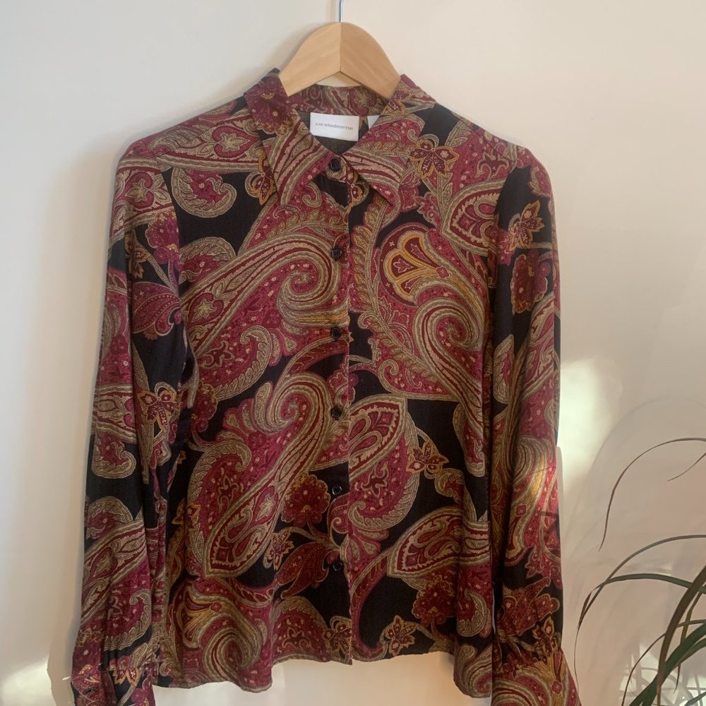 Paisley Button Up - Picture 4 of 4